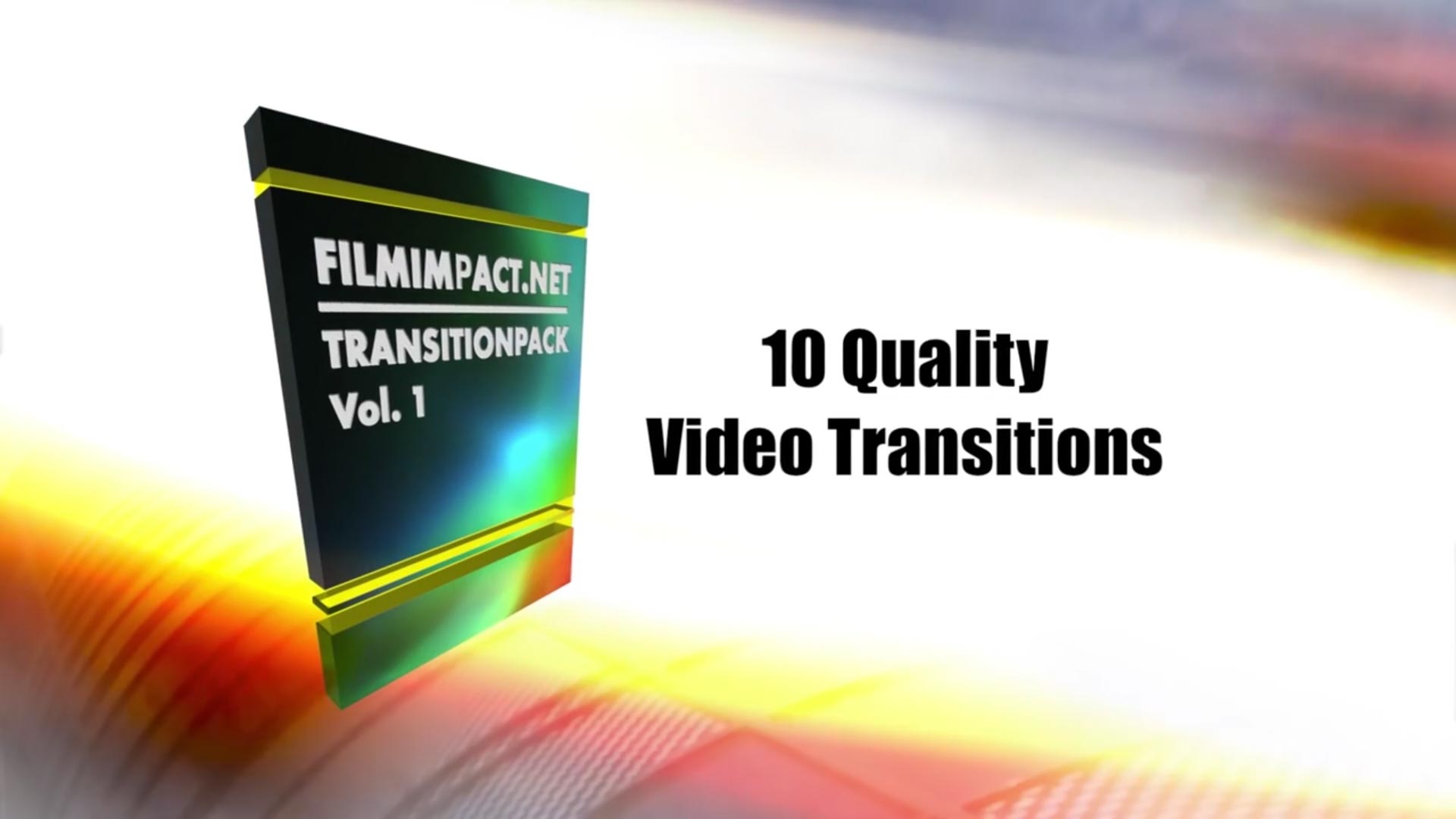 film impact transition pack vhs